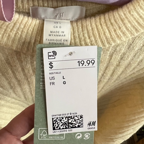 HM sweater, new with tags. - Picture 3 of 4